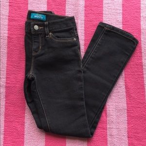 Old Navy girls’ dark skinny jeans-size 10